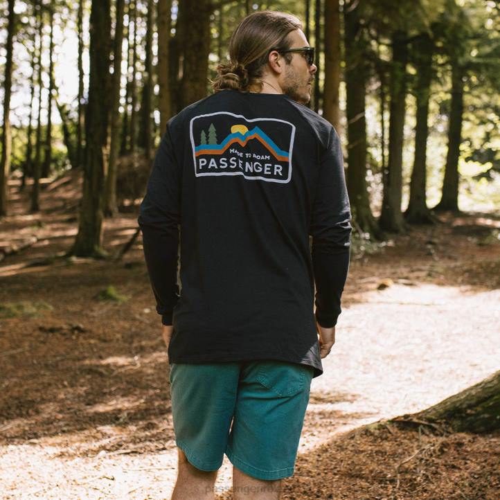 Clothing Passenger 22N8294 Drifter Organic Cotton Walk Short Storm Green Men Green