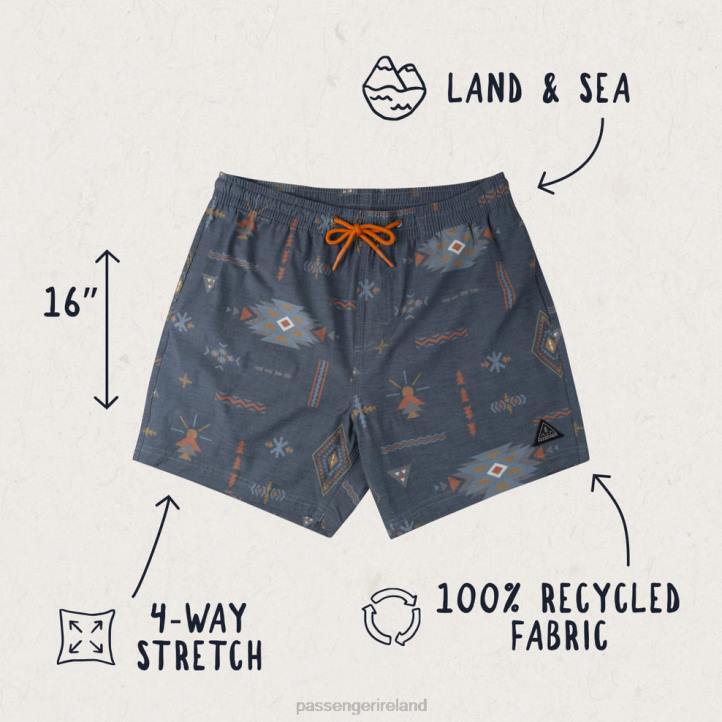 Clothing Passenger 22N8303 Ponoma All Purpose Swim Short Ensign Blue Sierra Men Blue