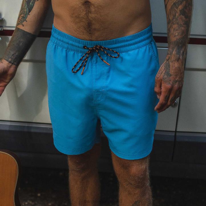Clothing Passenger 22N8314 Cali Swim Short Atlantic Blue Men Blue