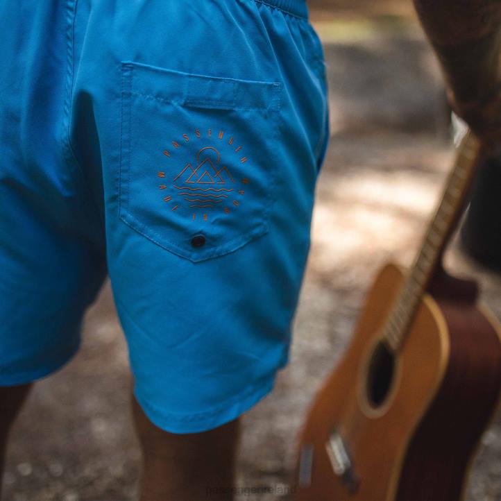 Clothing Passenger 22N8314 Cali Swim Short Atlantic Blue Men Blue