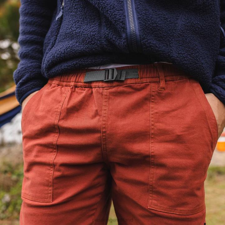 Clothing Passenger 22N8316 Topanga Organic Shorts Hot Sauce Men Hot