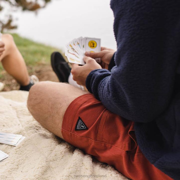 Clothing Passenger 22N8316 Topanga Organic Shorts Hot Sauce Men Hot