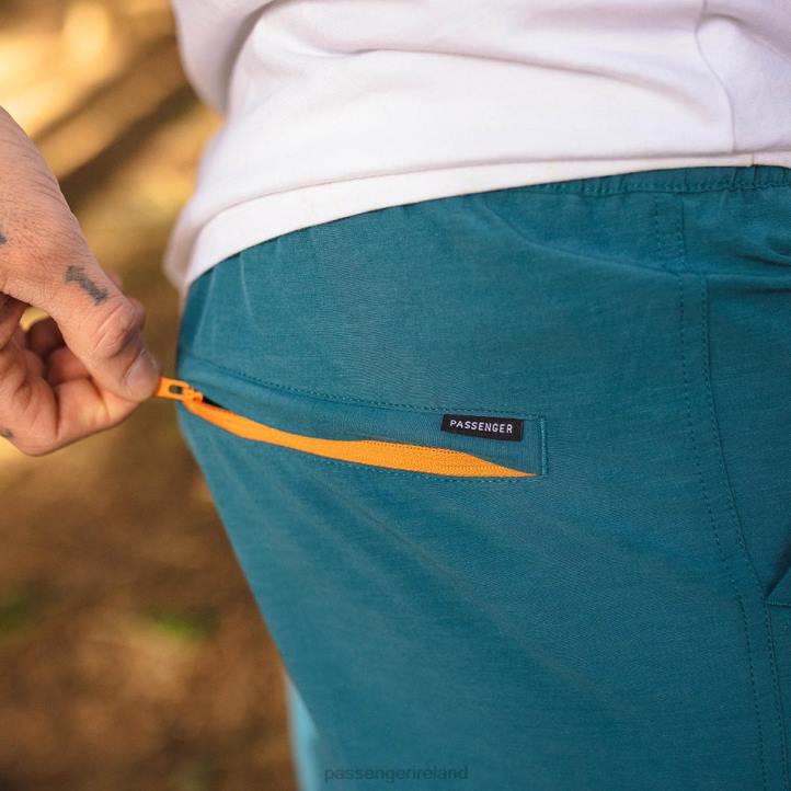 Clothing Passenger 22N8321 Adventure Organic All Purpose Short Blue Coral Men Blue