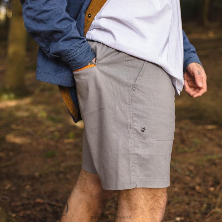 Clothing Passenger 22N8322 Adventure Hemp All Purpose Short Frost Gray Men Gray