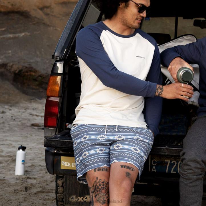 Clothing Passenger 22N8323 Santos All Purpose Swim Short Stargazer Blue Men Blue