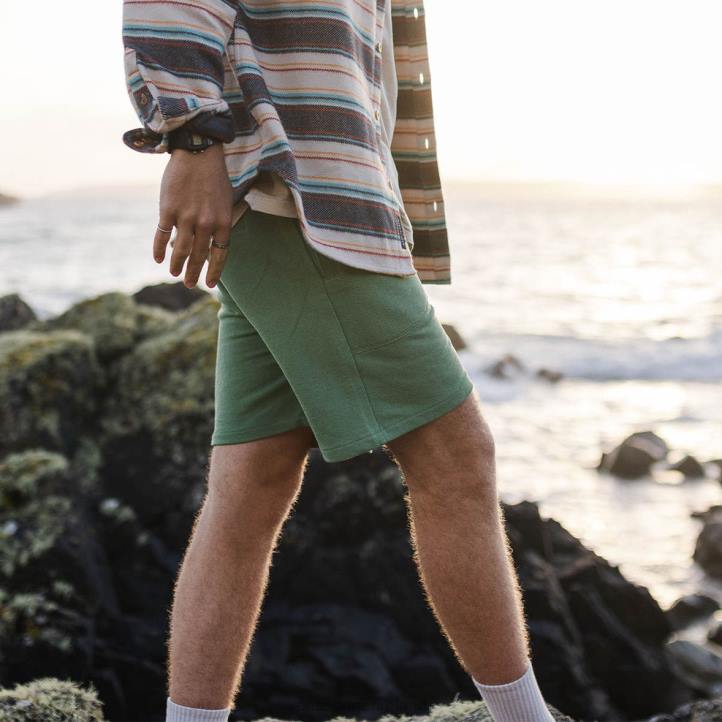 Clothing Passenger 22N8326 Sacramento Hemp Jog Short Dark Ivy Men Ivy