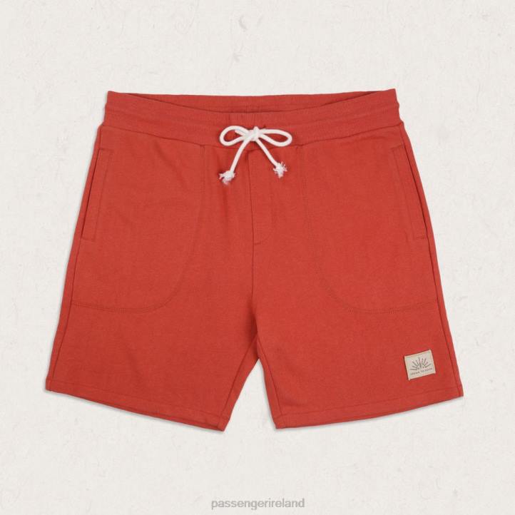 Clothing Passenger 22N8327 Sacramento Hemp Jog Short Hot Sauce Men Hot