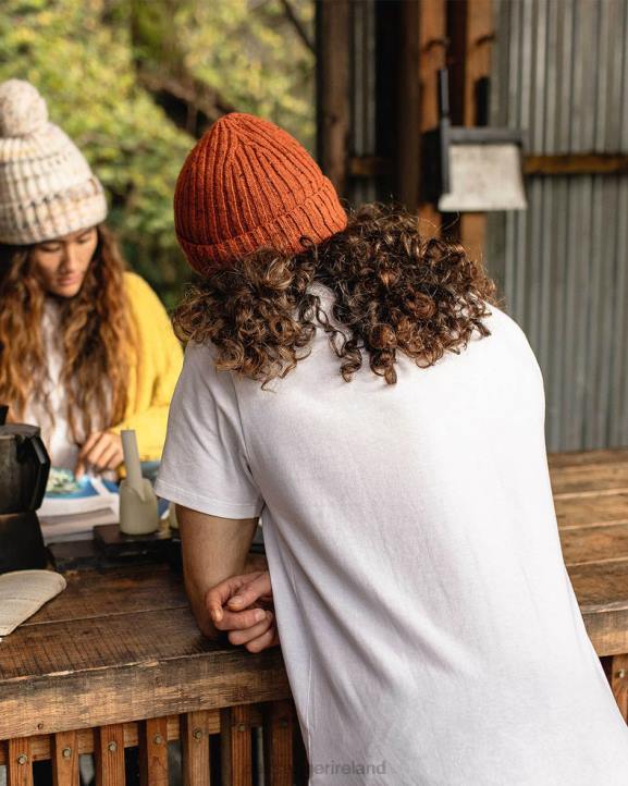 Clothing Passenger 22N8342 Classic Logo Recycled Cotton T-Shirt White Men White