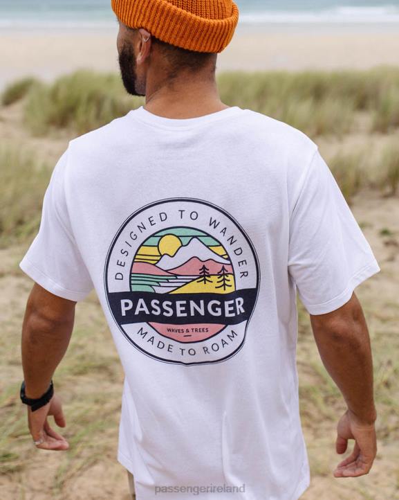 Clothing Passenger 22N8345 Odyssey Recycled Cotton T-Shirt White Men White