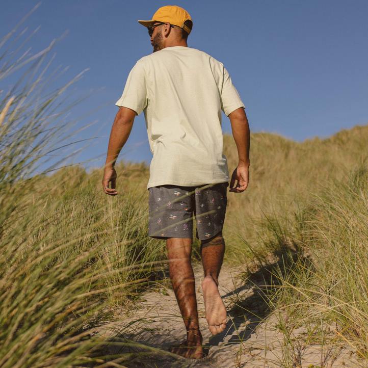 Clothing Passenger 22N8373 Horizon Recycled Cotton Pocket T-Shirt Tender Greens Men Green