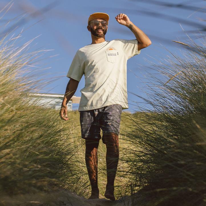 Clothing Passenger 22N8373 Horizon Recycled Cotton Pocket T-Shirt Tender Greens Men Green