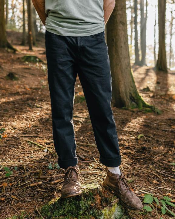 Clothing Passenger 22N8332 365 5 Pocket Trouser Black Men Black