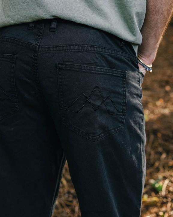 Clothing Passenger 22N8332 365 5 Pocket Trouser Black Men Black