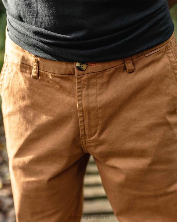 Clothing Passenger 22N8338 365 Organic Cotton Trouser Coconut Men Coconut