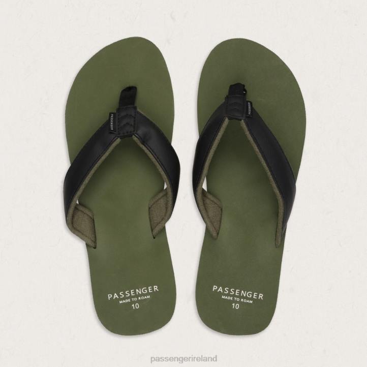 Footwear Passenger 22N8488 Laguna Flip Flops Laurel Green Men Green
