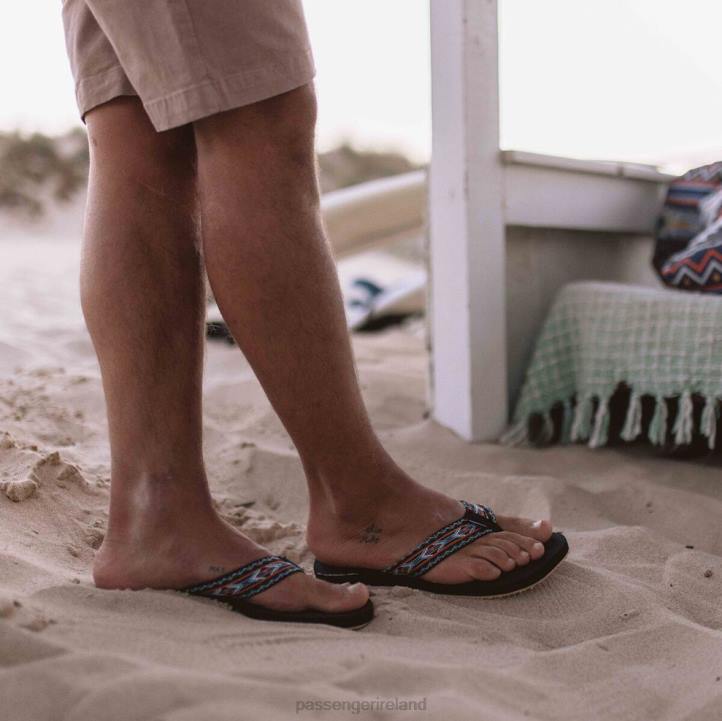 Footwear Passenger 22N8490 Santos Flip Flop Black Men Black