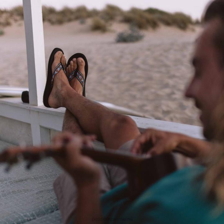 Footwear Passenger 22N8490 Santos Flip Flop Black Men Black