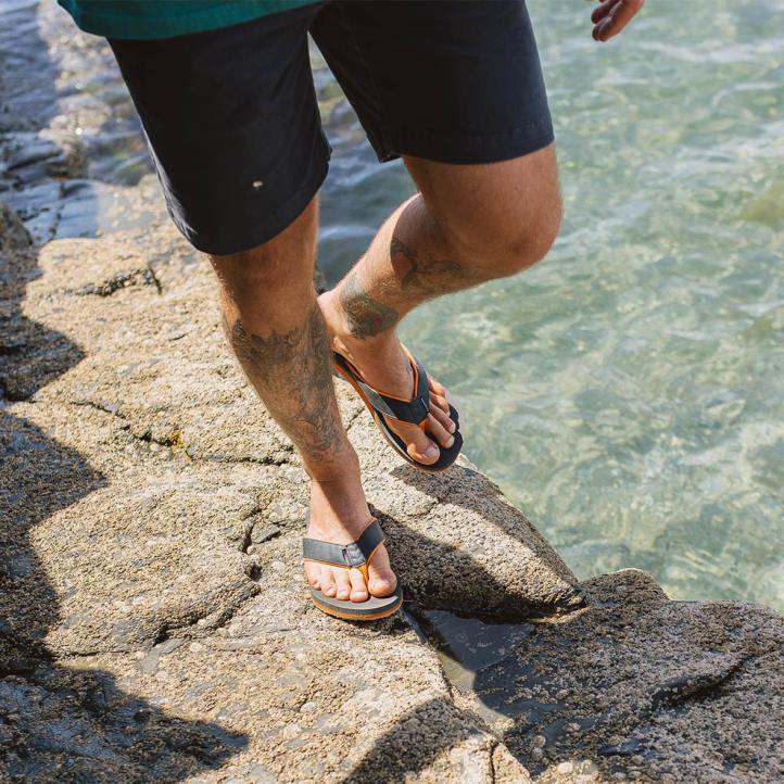 Footwear Passenger 22N8492 Laguna Flip Flop Black Men Black