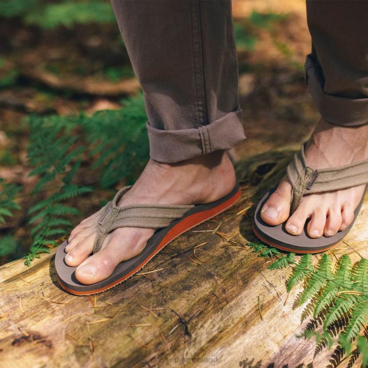 Footwear Passenger 22N8494 Santos Flip Flop Taupe Men Taupe