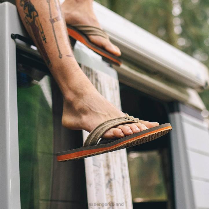 Footwear Passenger 22N8494 Santos Flip Flop Taupe Men Taupe