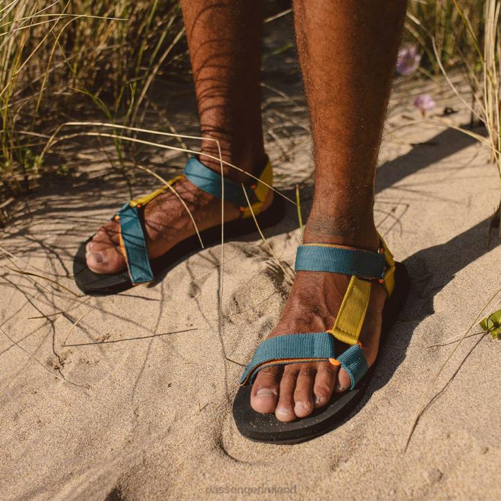 Footwear Passenger 22N8487 Monterey Sandals Ash Blue Men Blue