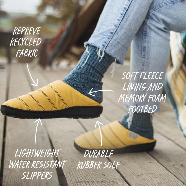 Footwear Passenger 22N8495 Sole Recycled Slipper Ochre Yellow Men Yellow