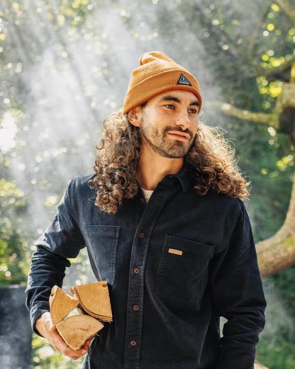 Headwear Passenger 22N8391 Core Recycled Low-Top Beanie Glazed Ginger Men Glazed