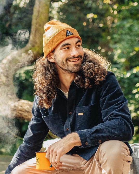 Headwear Passenger 22N8391 Core Recycled Low-Top Beanie Glazed Ginger Men Glazed