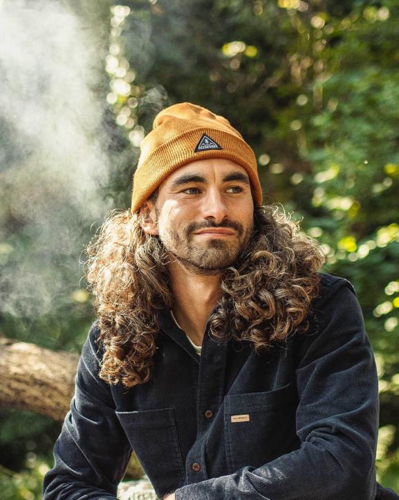 Headwear Passenger 22N8391 Core Recycled Low-Top Beanie Glazed Ginger Men Glazed