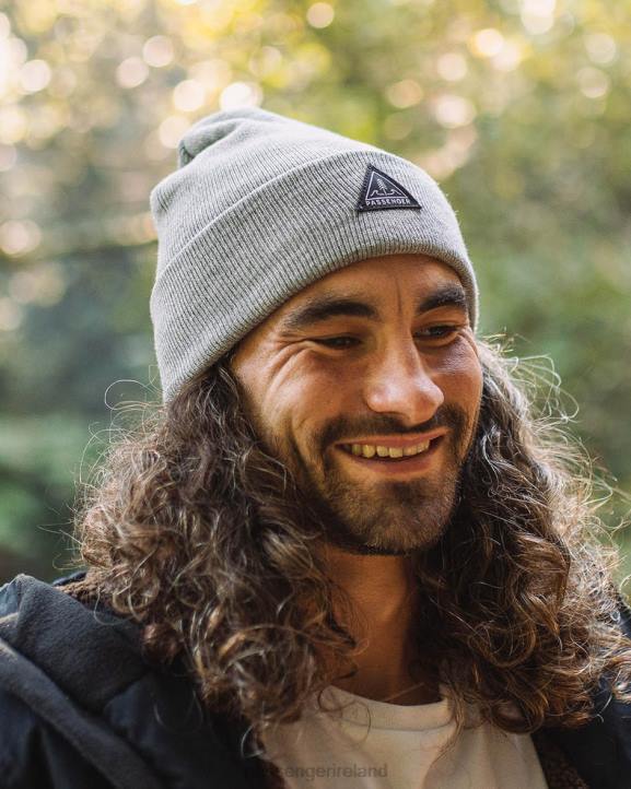 Headwear Passenger 22N8397 Core Recycled High-Top Beanie Grey Marl Men Grey