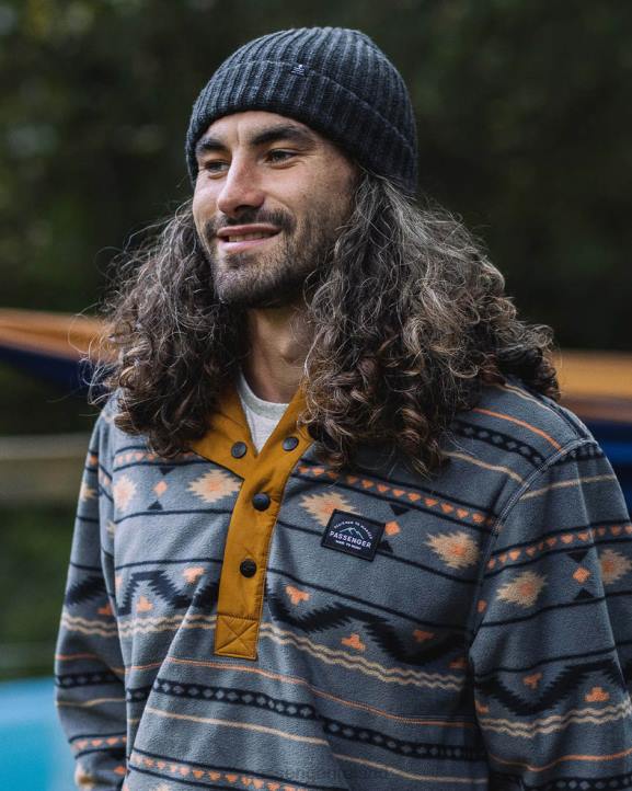 Headwear Passenger 22N8400 Fisherman Recycled Beanie Charcoal Men Charcoal