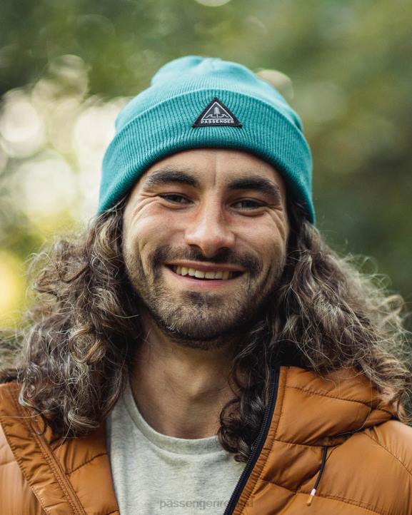 Headwear Passenger 22N8402 Core Recycled Low-Top Beanie Shaded Spruce Men Spruce