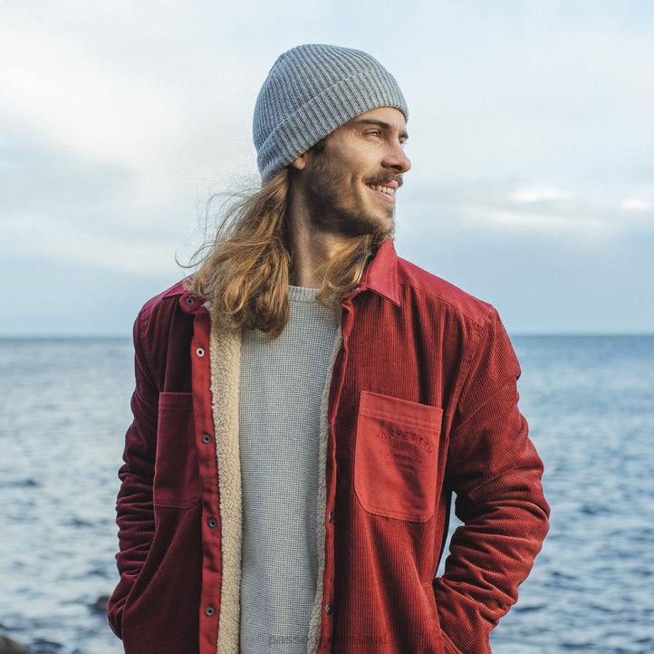 Headwear Passenger 22N8429 Compass Beanie Light Grey Men Grey