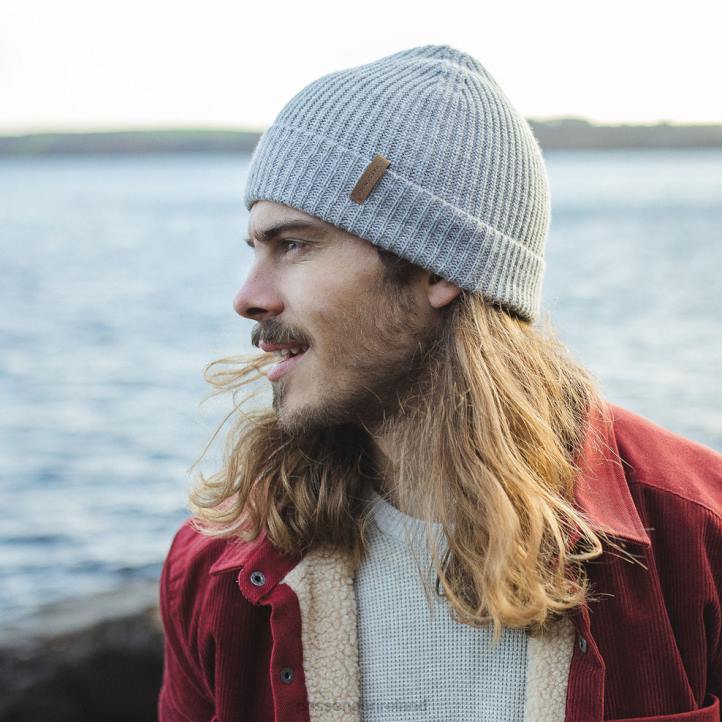 Headwear Passenger 22N8429 Compass Beanie Light Grey Men Grey