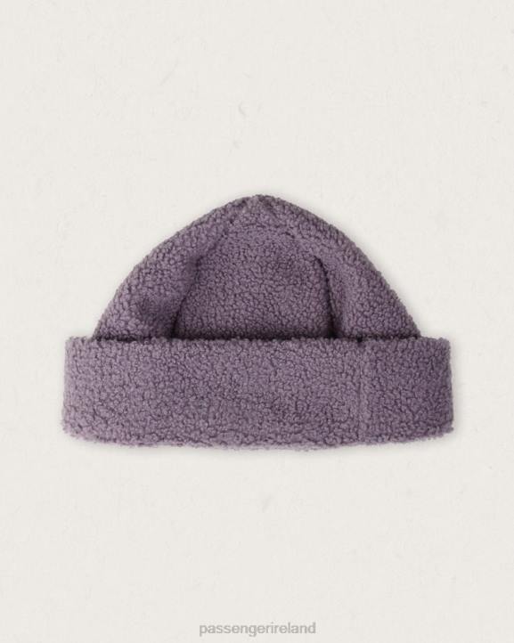 Headwear Passenger 22N8435 Peak Recycled Sherpa Beanie Dusty Lilac Men Lilac