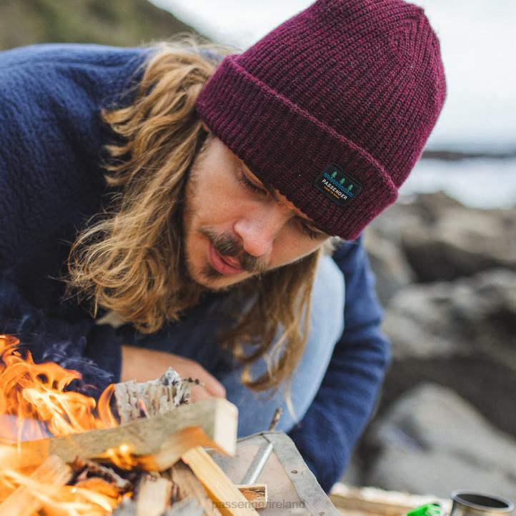 Headwear Passenger 22N8437 High Tide Double Layered Beanie Russet Men Russet