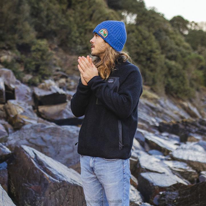 Headwear Passenger 22N8438 Katira Rib Knit Beanie Blue Coral Passenger Men Blue