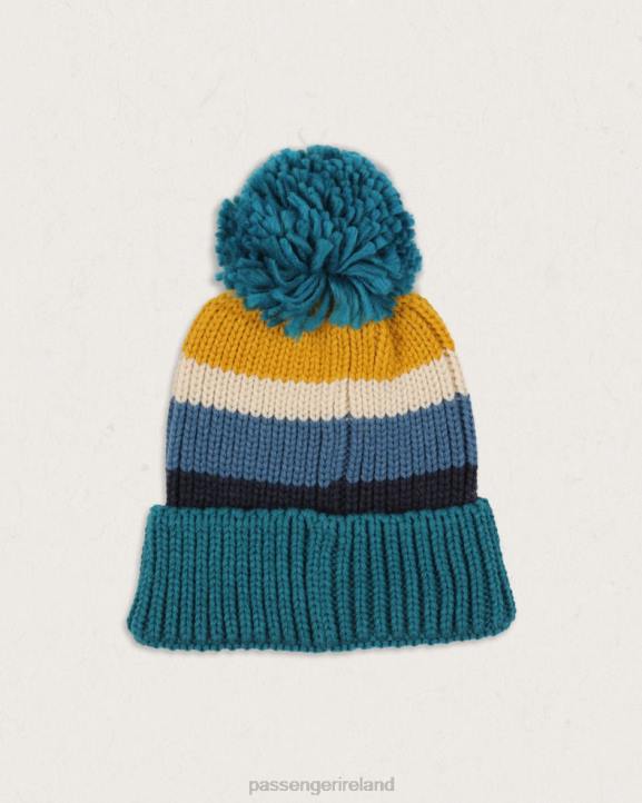 Headwear Passenger 22N8392 Summit Recycled Bobble Hat Blue Coral Men Blue