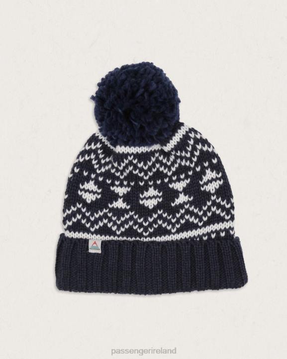 Headwear Passenger 22N8411 West Coast Recycled Bobble Hat Rich Navy Men Navy