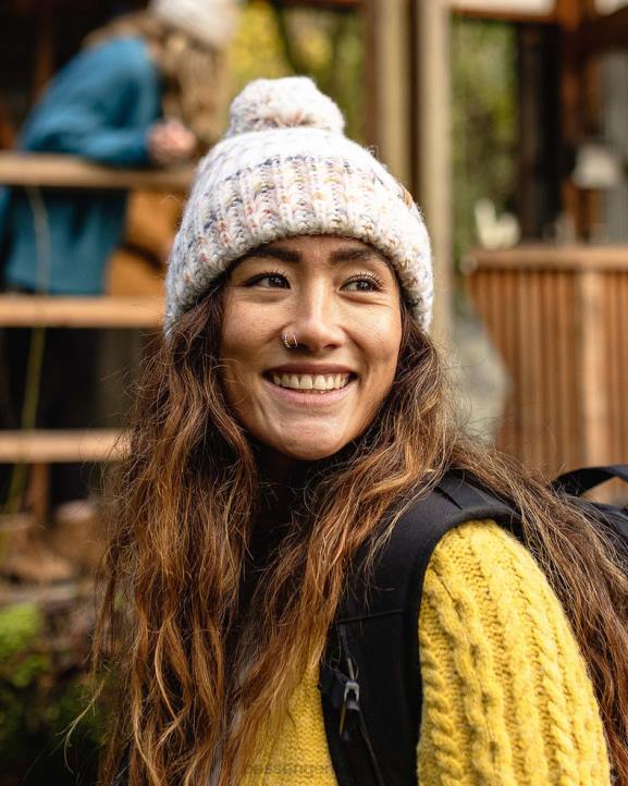 Headwear Passenger 22N8425 Mellow Bobble Hat Hazy Multi Men Multi