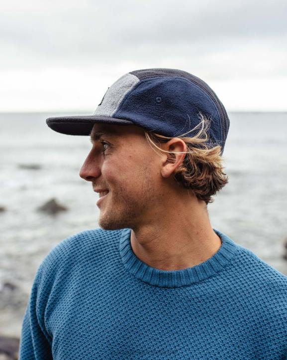 Headwear Passenger 22N8448 Pine Recycled Polar Fleece Cap Grey Marl Men Grey