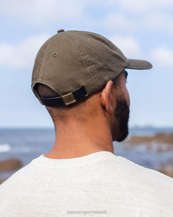 Headwear Passenger 22N8454 Canopy Recycled Cotton Snapback Cap Khaki Men Khaki