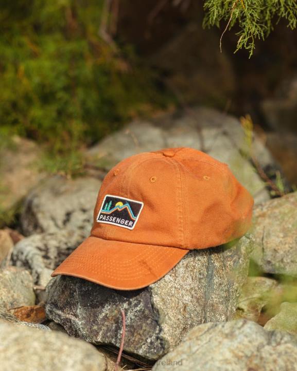 Headwear Passenger 22N8456 Tristate Recycled Cotton Snapback Cap Glazed Ginger Men Glazed