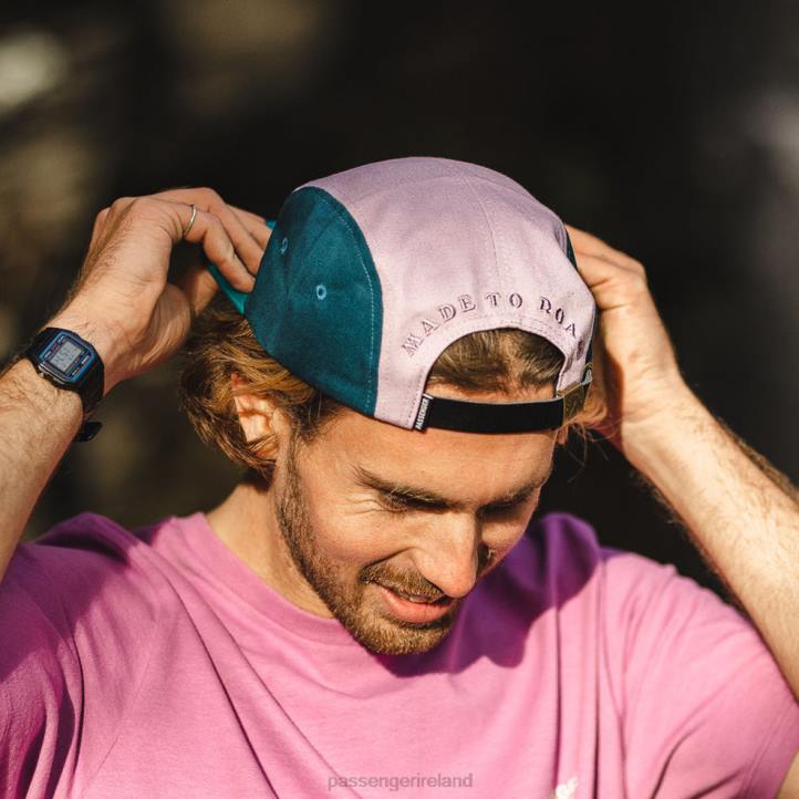 Headwear Passenger 22N8466 Downtime Cap Viridian Green/Orchid Men Green