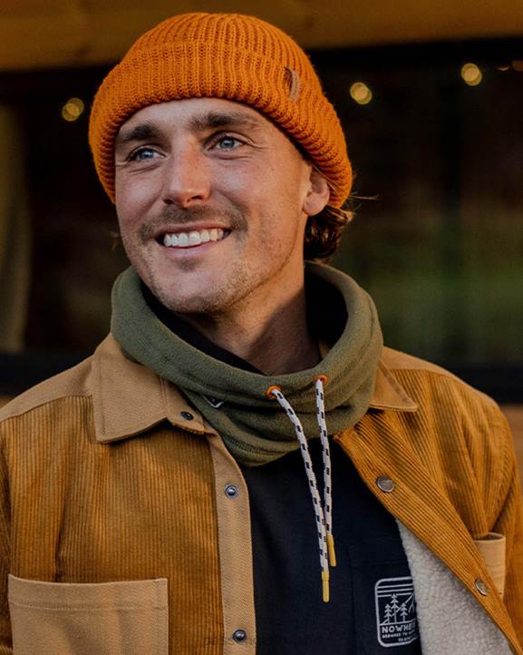 Headwear Passenger 22N8396 Tor Recycled Polar Fleece Snood Khaki Men Khaki