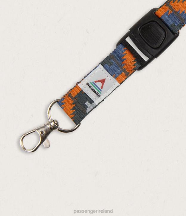 Accessories Passenger 22N8543 Travel Lanyard Navy Jacquard Unisex Navy