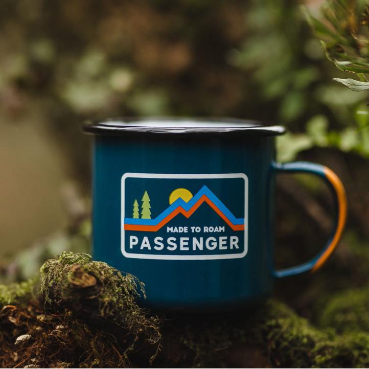 Accessories Passenger 22N8597 Brewster Enamel Mug Biscay Blue Unisex Blue