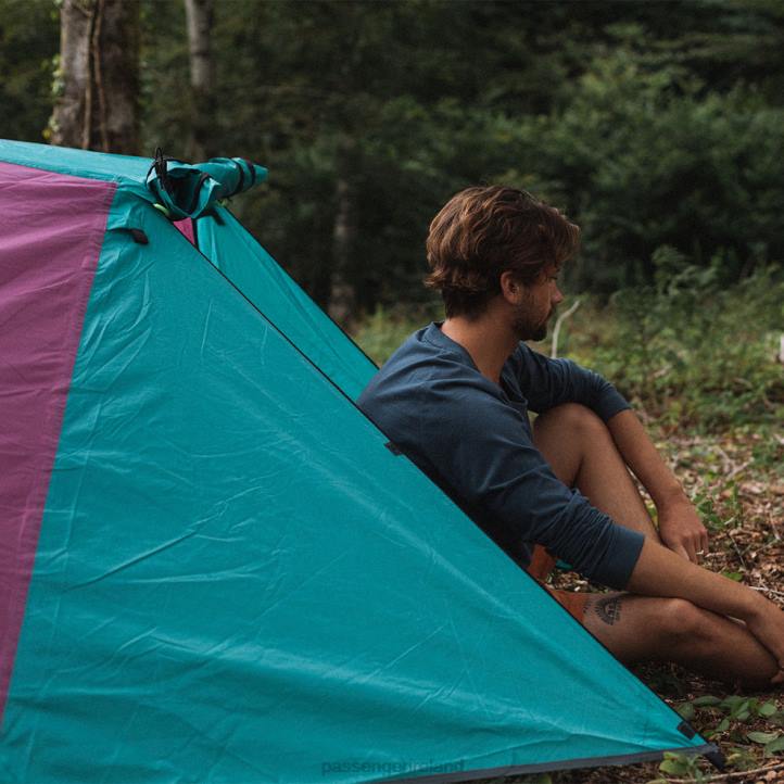 Outdoor Living Passenger 22N8605 Stay Grounded 2 Person Tent Virdian Green/Orchid Unisex Green