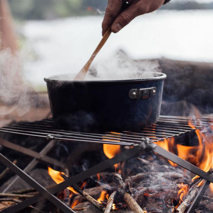 Outdoor Living Passenger 22N8638 Wolf And Grizzly Grill (Without Fire Set) Stainless Steel Unisex Steel