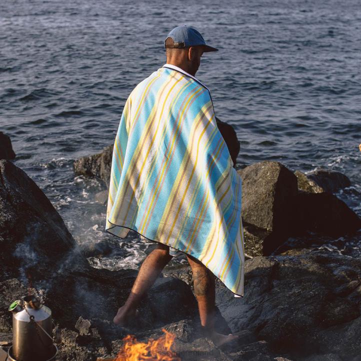 Outdoor Living Passenger 22N8630 Portland Recycled Beach Towel Sea Stripe Unisex Sea